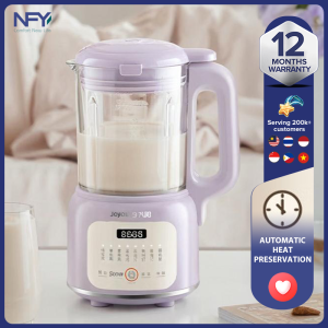10-in-1 Soy Milk Maker with Fine Grinding & 80°C Auto-Warm | 0.4-1.2L Adjustable Capacity | 3-12H Smart Scheduling & Compact Design for Southeast Asian Homes - Nut Milk Soup & Health Drinks