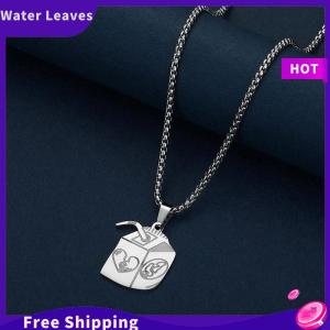 [Water]Hot Sale Freeshipping Cá Nhân Hợp Thời Trang Thép Không Gỉ Nước Trái Cây Hộp Vòng Cổ Cho Nam Giới Phụ Nữ Thời Trang Đa Năng Hip Hop Keychain Trang Sức Phụ Kiện Quà Tặng