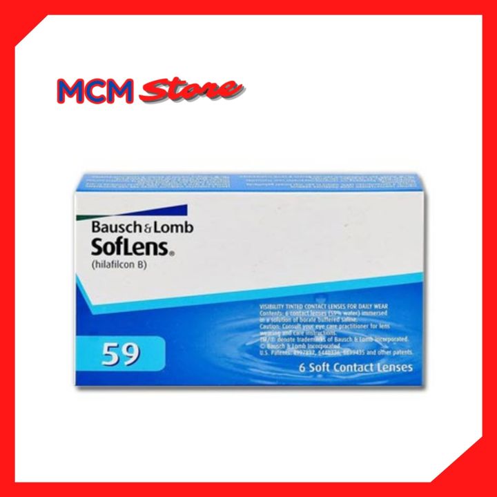 Soflens 59 Bausch & Lomb (6pcs) monthly contact lenses | Lazada