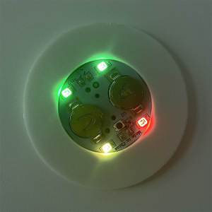 【On Sale】LED Luminous Coaster Glow In The Dark Atmosphere Cup Pad Stickers Light Up Drink Bottle Coaster