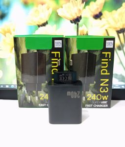 Batok Adaptor FIND N3 240W Super Vooc Fast Charger Support Fast Charging