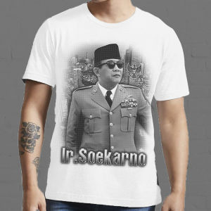 IR SOEKARNO | Kaos Pria & Wanita | Jumbo | Murah | Distro | Produk Lokal | CIAO.ID