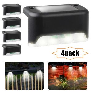 ✨ 【Readystock】 + FREE Shipping ✨ Ulife 4pcs Solar Light Outdoor Courtyard Lamp Stair Lamp Waterproof Lighting Fence Light LED Light