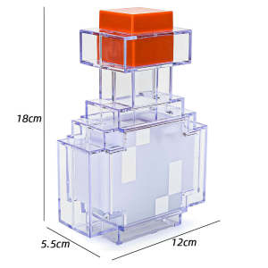 Minecraft-Inspired Rechargeable LED Miners Lamp Torch - LED Novelty Light for Decorative Lighting
