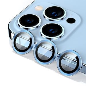 1set/Camera Lens Protector Glass For iPhone 15/15 Pro/15 Plus/15 Pro Max Metal Ring Lens Glass Film iPhone 14/14 Pro Max/14 Pro/14 Plus Protective Camera Cover
