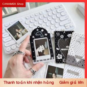 CS Hình Trái Tim Kawaii Kpop Photocard Chủ Với Keychain Mini Album Tổ Chức Cho Sinh Viên Món Quà Sưu Tập