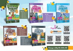 The Stories of Nabi & Rasul Allah Vol.1 2 3 4 5 [ORIGINAL PENERBIT]
