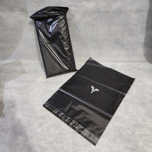 Polymailer Hitam 25x40 Plastik Packing Online isi 100 / Amplop Lem Seal / Kualitas Medium