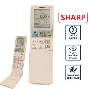 Điều khiển điều hoà Sharp nội địa nhật hàng chính hãng remote máy lạnh sharp 1&2 chiều hàng mới 100% có BH