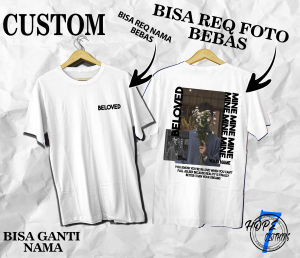 COD KAOS SABLON BUCIN CUSTOM BELOVED MINE MINE MINE / KAOS T-SHIRT COUPLE PASANGAN COMBED 30S VIRAL