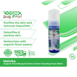 Melvita Organic Floral Bouquet Detox Gentle Cleansing Foam 150ml