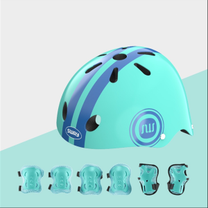 ชุดป้องกันเด็ก อุปกรณ์เซฟตี้เด็ก หมวก สนับ เด็ก สนับศอก สนับเข่า 3-14 ปี ความสมดุลของรถสปอร์ตแผ่นรองเข่า อุปกรณ์ป้องกัน