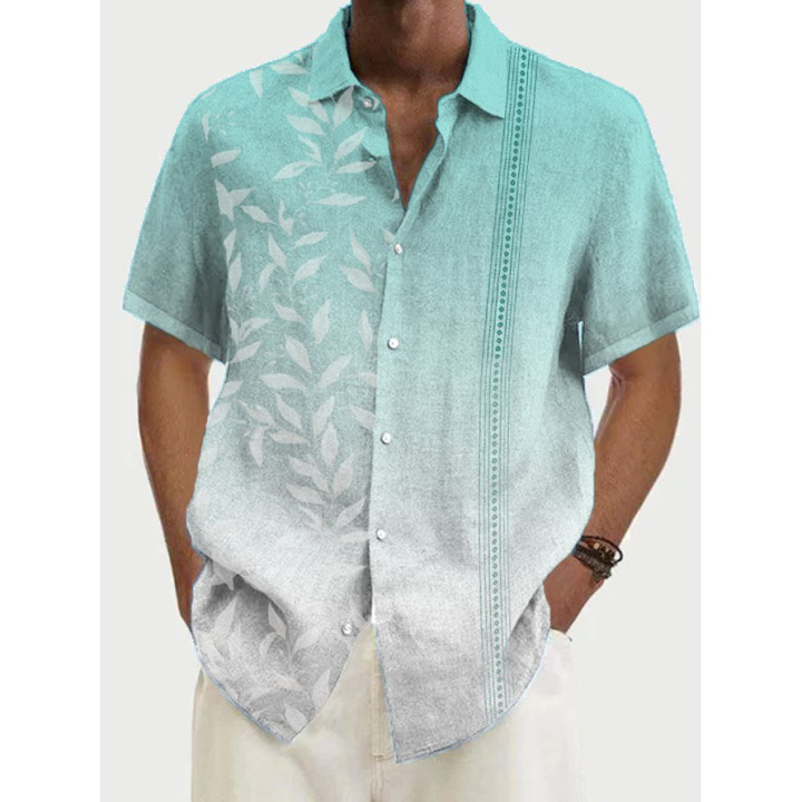 Big Discount 23SS Short Sleeve Shirts Men Shirts Beach Hawaii Print Collar Shirts Men s Top Casual Shirts XS 5XL Lazada