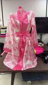 Top Sellers Money Custom Silk Pajamas Womens Sleepwear Robe Satin Pajama Sets