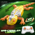 💥Dream Best🔥 Electric Remote Control Climbing Wall Lizard Chameleon Simulation Crawling Rechargeable Gecko Animal Remote Control Car Boy Toy. 
