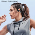 Single ear Earbuds bluetooth Open Wearable Stereo wireless Bluetooth earphones with mic Digital display bluetooth earphones. 