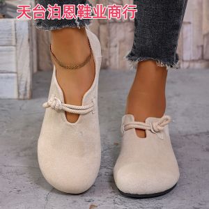 Free Shipping Spring And Autumn Round-Toe Plus-Size Casual Flats Slip-On Loafers WomenS Shoes Autumn Collection