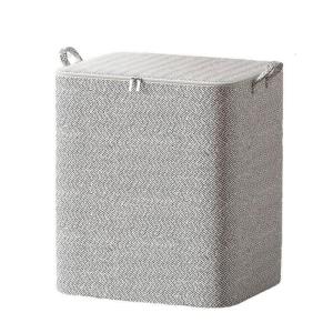 Spacious 220L Fabric Storage Bag for Comforters and Seasonal Clothing with Easy Carry Handles Space Saving Designs