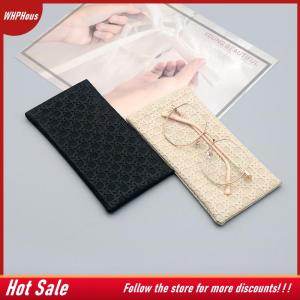 【COD】🔥🔥🔥 Portable Squeeze Top Sunglass Case - Leather Soft Sunglasses Case Easy To Use Eyeglasses Case Pouch