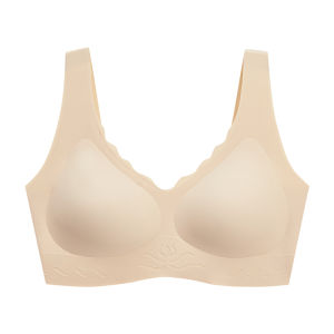 WomenS Bra Seamless Push-Up Thin Underwear Without Steel Ring