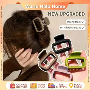 Korean Square Small Hairpin Shark Clip Short Square Hairclips Fashion Hair Claw Clips Accessories