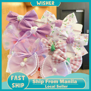 10Pcs Children Girls Rubber Bands Cute Fashion Hair Bands Set Children Girls Hair Accessories