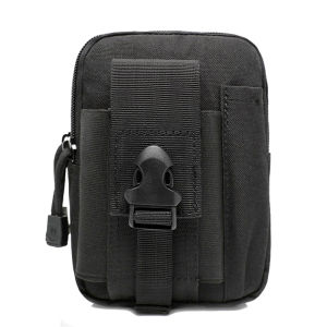 Tactical Molle EDC Waist Pouch Bag Tactical Pouch Belt Cell Phone Holder Outdoor Sports Hiking Practical Waist Bag Cell Phone Organizer