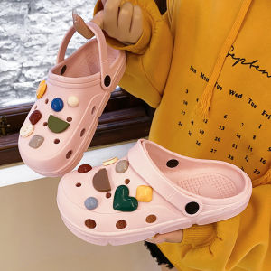 2026 New Style Closed-Toe Sandals Beach CoupleS Thick-Soled Clogs WomenS Outdoor Shoes