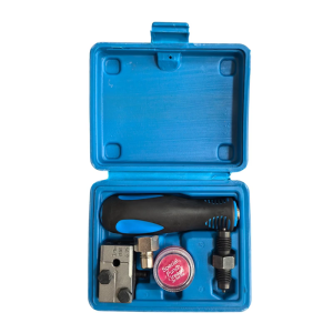 Phanh Xe hơi dòng loe thiết bị đôi Flare công cụ phổ 3/16in 4.75mm Hướng dẫn sử dụng ống Bộ dụng cụ nong ống với hộp lưu trữ