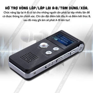 Máy Ghi Âm Mini SK 012 8GB Chất Lượng Âm Thanh Tốt Thời Gian Ghi Âm Dài Liên Tục Dễ Dàng Mang Theo