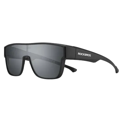 【Arrive In 3 Days】ROCKBROS Polarized Sunglasses for Myopia Glasses Men Outdoor Fishing Travel Cycling Anti-UV 400 Goggles Windproof Sun Protection Leisure Sunglasses Unisex