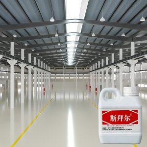 สีอีพ็อกซี่เคลือบพื้นสูตรน้ำ การก่อสร้างแบบเรียบง่าย การดูดซับที่แข็งแกร่ง การเคลือบพื้น