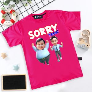 T-shirt Anak Laki-Laki Katun Motif Karakter Ceria Usia 1-9 Tahun - Baju Olahraga & Pantai