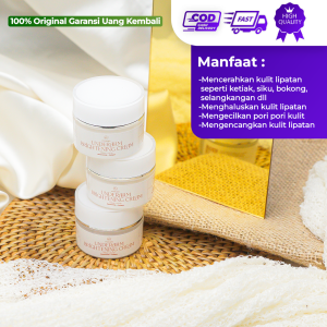 Cream Pencerah Kulit Lipatan Ketiak Siku Leher Ekstra Niacinamide
