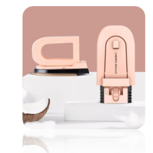 Setrika Mini Traveling Strika Lipat  Gosokan Baju Strikaan Listrik Iron Portabel