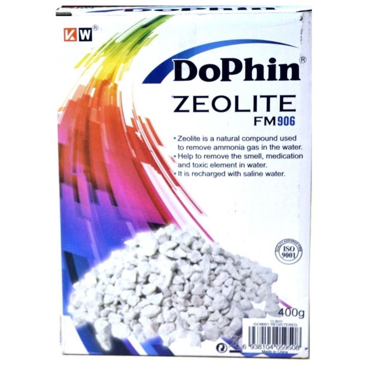 Dophin FM906 Zeolite Aquarium Filter Media 400g Lazada