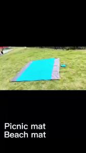 Waterproof Foldable Picnic Mat Large Capacity Beach Camping Fishing Outdoor Activity Sand Proof GO