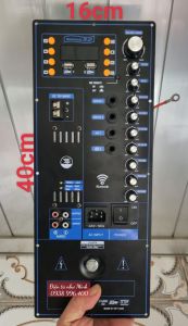 Mạch Công Suất Loa Kéo 16cm x40cm Bluetooth 5.0 âm thanh chất lượng cao