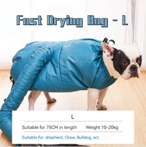 Pet Cat Dog Hair Drying Dryer Bag Grooming Hair Dryer Blower For Pet Dog Cat Hair Care Accessories