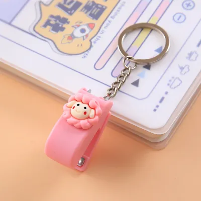 【Ready Stock】Portable Cute Cartoon Mini Stapler Creative Small Stapler Stapler Student Office General Use Stapler