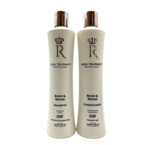 Dầu Gội Xả - Xịt dưỡng xả khô phục hồi tóc hư tổn CHI Royal Bond & Repair leave-in 946ml