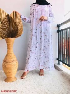 ZULIA MAXI DRESS | DRESS WANITA TERBARU 2022 | BAHAN RAYON PREMIUM DAN ADEM