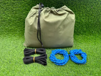 7 feet Anti Lamig Original Hammock Duyan with Pocket with FREE 5 meters Nylon Rope Tali