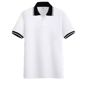 Kaospolos - Kaos polo shirt Putih kerah kombinasi | kaos kerah pria | kaos kerah polo shirt seragam lengan pendek