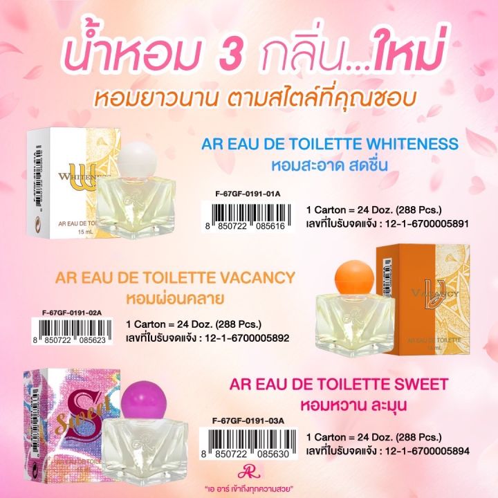 ARON น้ำหอมจิ๋ว น้ำหอมขวดเล็ก ขนาดพกพา กลิ่นหอม ติดทนนาน ขนาด 15 มล.