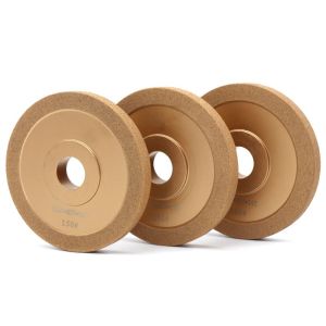 OnlyF U 4" inch Brazed Diamond Grinding Wheel Brazing Grinding Disc 100 150 200 320 400Grit H8M4T