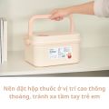 Hộp Đựng Thuốc Gia Đình INOCHI Okina 7.2L – Kháng Khuẩn, Khử Mùi, Bảo Quản An Toàn, Thiết Kế Tối Ưu. 