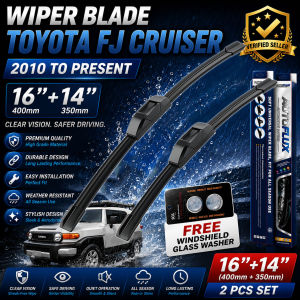 AutoFlux Wiper Blade For Toyota FJ Cruiser 2010 to Present / FREE Windshield Glass Washer