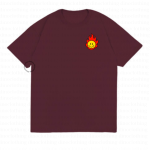 Dino Clothing - KAOS API SENYUM / TSHIRT / KAOS OVERSIZE WANITA / KAOS WANITA DEWASA / KAOS KATUN