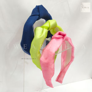 BANDO NAGITA SIMPUL - Bando Simpul Korea Viral Aksesoris Rambut Bahan Premium Kain Jeruk Bandana Hair Accessories Bayi Anak Mutiara Natal Perempuan Wanita